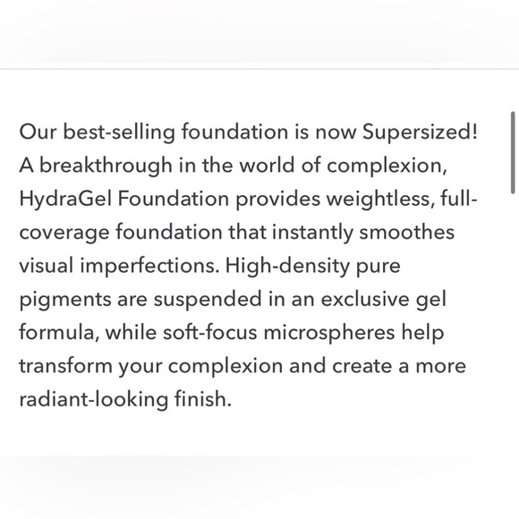 Doll 10 HydraGel supersize foundation medium - Picture 4 of 10